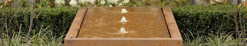 Cortenstahl Wassertische Cortenstahl Wassertische