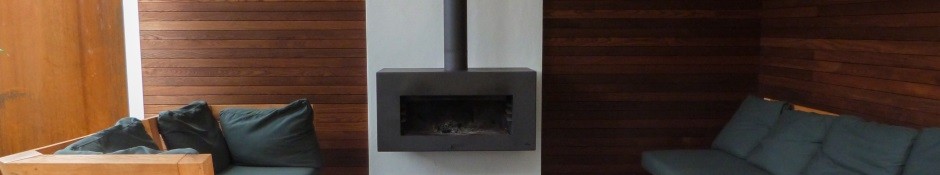 Gartenkamine unter Überdachung Gartenkamine unter Überdachung