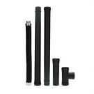 Livin’flame Pelletofen-Anschluss-Set komplett Ø80 mm