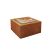 Enjoywater Cortenstahl Wassertisch 80x80x40 cm