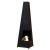 Chacana Outdoor-Kamin 37 x 37 x 122 cm (Schwarz)