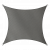 Schattentuch Outdoor Polyester Quadratisch 500x500 cm anthrazit